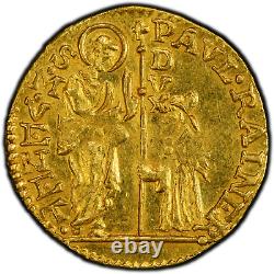 (1779-89) Zecchin Fr-1434 Paolo Rainier Venice Gold Coin PCGS MS62 Certified