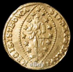 1789-1797 Gold Ducat Zecchino Venice Italy Last Doge Ludovico Manin