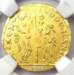 1789-97 Italy Venice Gold Zecchino 1Z. Certified NGC AU53 Rare Coin