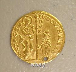 1789-97 Italy, Venice, Ludovico Manin Gold Zecchino Ducat 3.38 Grams