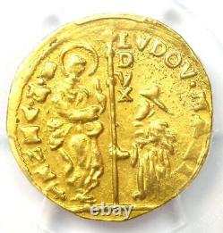 1789-97 Italy Venice Manin Gold Zecchino 1Z. Certified PCGS MS63 (Choice BU UNC)