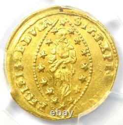 1789-97 Italy Venice Manin Gold Zecchino 1Z. Certified PCGS MS63 (Choice BU UNC)
