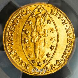 1789, Venice, Ludovico Manin. Gold Zecchino Ducat Coin. (3.51gm!) PCGS MS-63