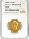 1808 M Italy 40 Lira Kingdom Napoleon Raised Letters Gold Coin NGC AU 55 KM#12