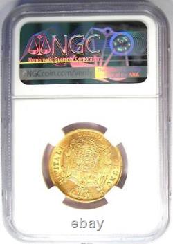 1810 Italy Gold Napoleon 40 Lire Coin 40L Certified NGC AU58 Rare Coin