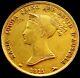 1815 Gold Parma Italy 40 Lire Duchy Maria Luigia Crowned Arms Coin