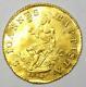 1824 Italy Firenze Gold Leopold II Zecchino Fiorino Choice AU / UNC MS Details