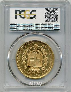 1834-P 100 Lire Italy-Sardinia Gold Coin, Carlo Alberto PCGS AU55