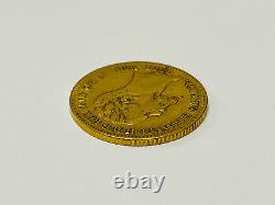 1851 Italian States Sardinia Victor Emmanuel II. Gold 20 Lire Coin