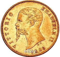 1860 Gold 10 Lire Italy-emilia, Extremely Rare, First Time On Ebay
