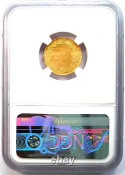 1860 Italy Papal States Pius IX Gold 2.5 Scudi Coin NGC MS66 (Gem BU) Rare