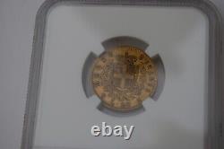 1862-T BN Italy 20 Lire Gold (. 900) Coin NGC Certified AU-55 Price is Per Coin