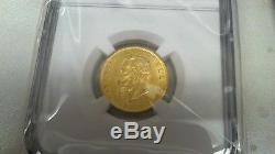 1863T BN Italy G20L NGC Gold Coin