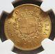 1863 T Bn Gold Italy 10 Lire Vittorio Emanuele II Coin Ngc Mint State 63
