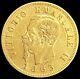 1863 T Bn Gold Italy 10 Lire Vittorio Emanuele II Coin