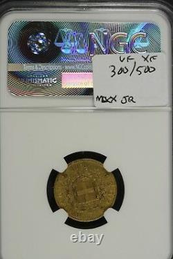 1863 T Ngc Vf35 Bn Gold Italy 10 Lire Vittorio Emanuele II Coin! #b11536