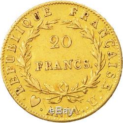 #18696 Italy, Napoleon I, 20 Francs, 1805, Torino
