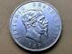 1872 Italy 5 Lire Coin AU UNC M BN Milan Mint. 900 Silver 37mm 25gr #WX09