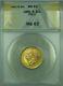 1881-R Italy 20 Lira Gold Coin ANACS MS-63 C