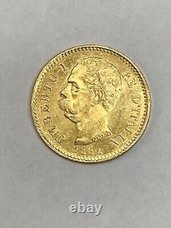 1882 R ITALY 20 Lire Uncirculated? Gold coin