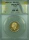 1882-R Italy 20 Lire Gold Coin BU UNC ANACS MS-63 (A)