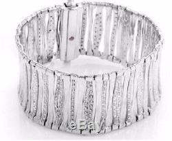 18KT Roberto Coin Diamond WithG Elefantino Cuff Bracelet $23,500