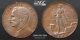 1908 Italy 2 Centesimi copper coin. (KM# 41). NGC graded AU 58. Low mintage