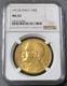 1912 R Gold Italy 100 Lire Ngc Mint State 62 Vittorio Emanuele III