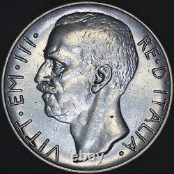 1927 R Italy Silver 10 Lire AU/Classic Must-Have World Coin/Beautiful Eye Candy
