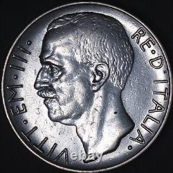 1927 R Italy Silver 10 Lire AU/Classic Must-Have World Coin/Beautiful Eye Candy