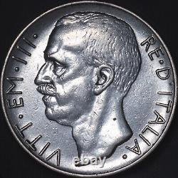 1927 R Italy Silver 10 Lire AU/Classic Must-Have World Coin/Beautiful Eye Candy