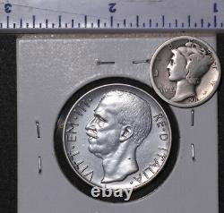 1927 R Italy Silver 10 Lire AU/Classic Must-Have World Coin/Beautiful Eye Candy