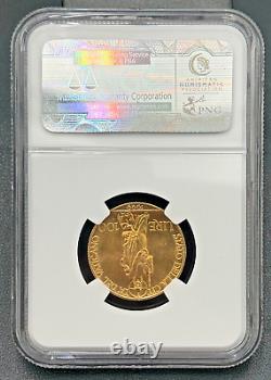 1929 VIII VATICAN CITY 100 LIRE GOLD COIN NGC MS 66, High Grade Low Mintage Date