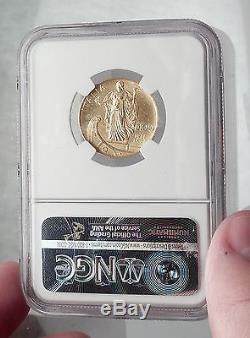1931 ITALY King Victor Emmanuel III Gold 100 Lire ITALIAN Coin NGC MS 62 i61383