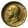 1931 Italy Gold 100 Lire Vittorio Emanuele III AU SKU #66405