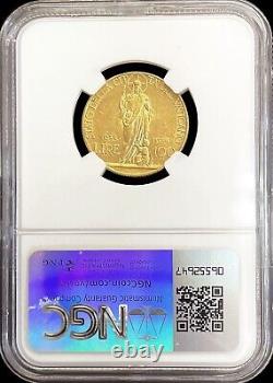 1934 Gold Vatican City 100 Lira Pope Pius XI Jubilee Coin Ngc Mint State 62