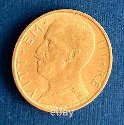 193i-ix Italy 0.900 Gold 50 Lire. (price Reduced)