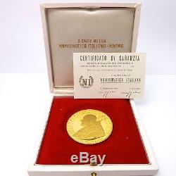 1962 Vatican Pope John Joannes XXIII Vatican Council. 900 21K Gold Medal Coin