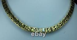 1970s Roberto Coin 4.50 Carat Diamonds and Yellow Gold Necklace and Ring Layaway