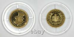 1995 Italy Disney Gold Token'Uncle Scrooge's 1st Cent' PF68DCAM by ANACS