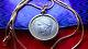 1998 Italian 1000 Lire Classic Coin Pendant on a 24 18k Gold Filled Snake Chain