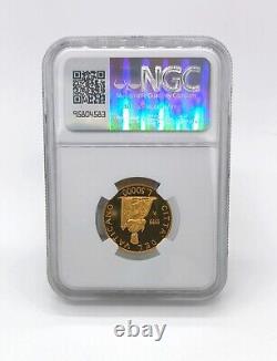 1999 Vatican 50000 Lire Statue of Saint Peter, Gold Coin, NGC, Rare