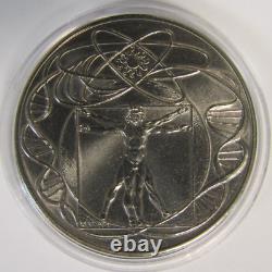 2000 III Millenium Italian Mint 3 Coin Set (Gold, Silver, Titanium)