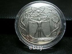 2000 Italy 3 Coins made from 3-Metals Honoring The New Millennium Proof Set 2000