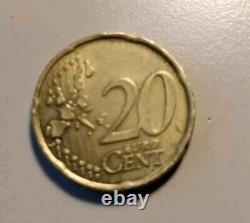 2002 20 Cents Italy