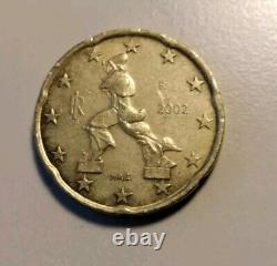 2002 20 Cents Italy