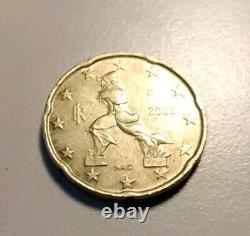 2002 20 Cents Italy