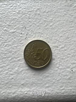 2002 ITALY -50 Euro Cent- Coin