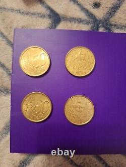 2002 R Italy 50 Euro Cents KM# 215Statue of Marcus AureliusL@@K