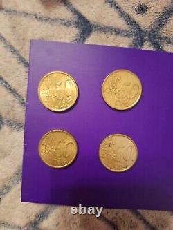 2002 R Italy 50 Euro Cents KM# 215Statue of Marcus AureliusL@@K